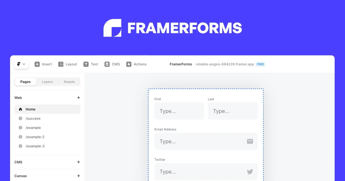 FramerForms